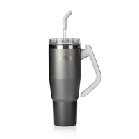 Gobelet isotherme 1,2 L 40oz poignée rotative et couvercle 2 en 1.