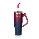Gobelet isotherme 1,2 L 40oz poignée rotative et couvercle 2 en 1.